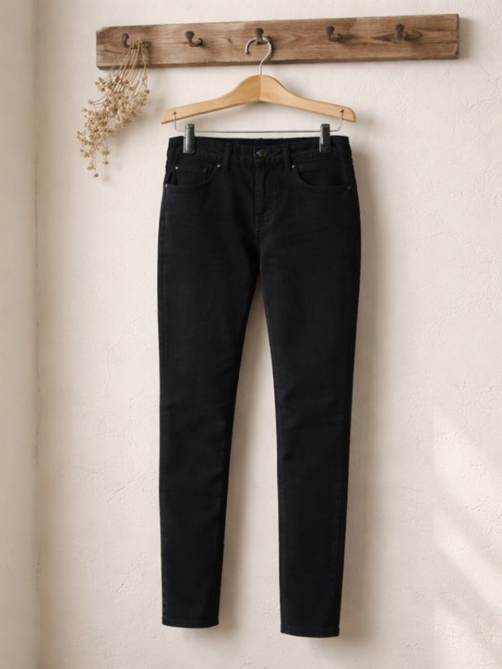 DSTLD Black SCLPT‎ Skinny Jeans